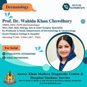 Prof. Dr. Wahida Khan Chowdhury